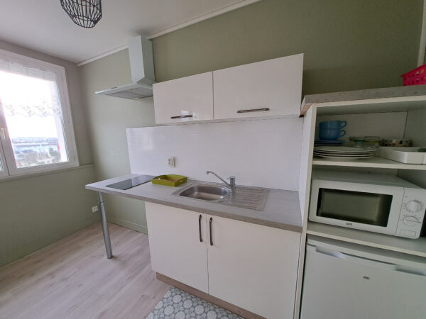 Appartement T1-Studio meublé avec PK et chauffage inclus &#8211; T