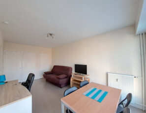 Appartement Studio T1 meublé avec parking privé + chauffage
