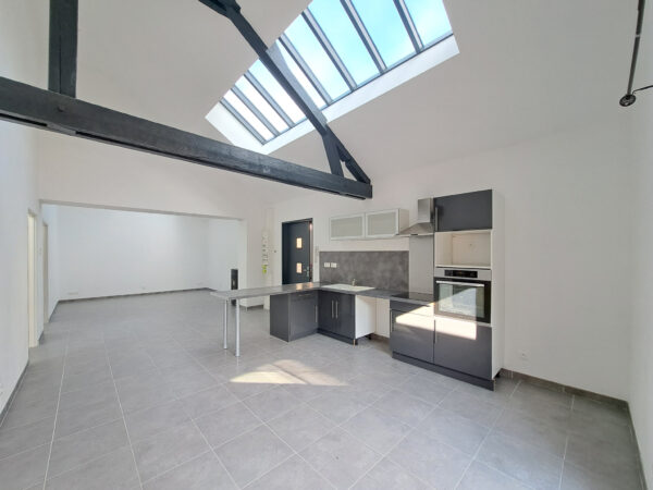 Appartement Loft 3 pièces avec terrasse &#8211; TROYES secteur GAR