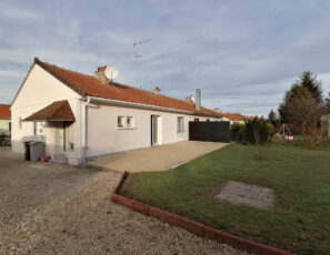 Maison plain pied 3 pièces avec jardin et garage – SAINTE SA