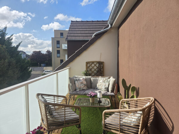 Appartement 2 pièces dans résidence de standing avec terrass