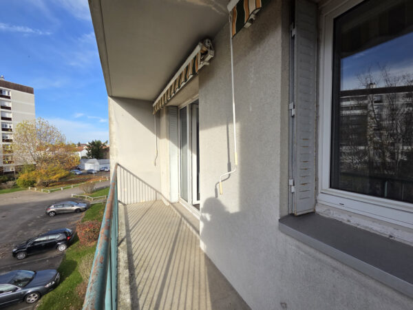 Appartement 3 pièces avec parking et balcon chauffage inclus